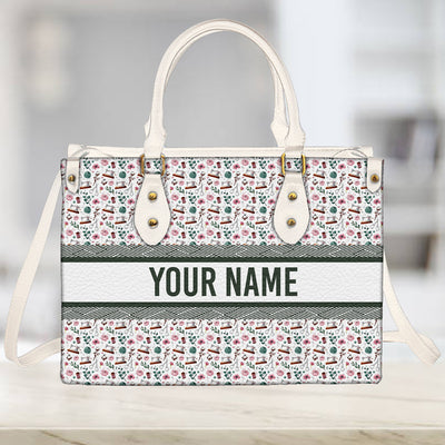 Personalized Sewing Purse Bag Handbag For Women Love Quilting