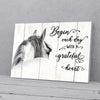 White Horse Canvas Prints PAN09648