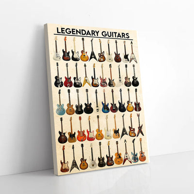 Legendary Guitars Canvas Prints PAN06918