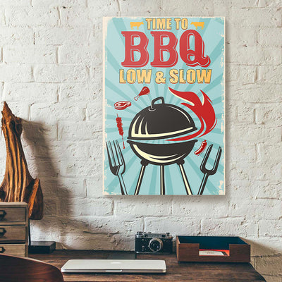 Time To BBQ Canvas Prints