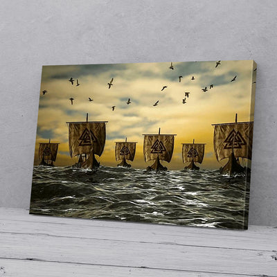 Viking Ships Canvas Prints PAN11351