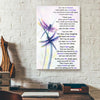 As I Sit In Heaven Dragonfly Canvas Prints PAN01538