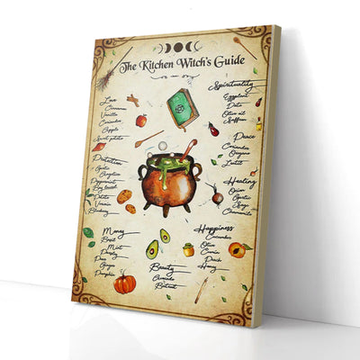 The Kitchen Witch's Guide Canvas Prints