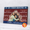 Personalized Family Canvas Wall Art In This House We Do PAN00910