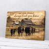 May Your Journey Always Lead You Home Cow Canvas PAN09152
