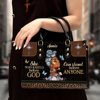 Personalized African American Christian Purse Tote Bag Handbag For Woman PANLTO0060