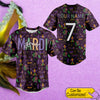 Personalized Mardi Gras Shirt Baseball Jersey PANBJE0007