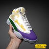 Personalized Mardi Gras Symbol Shoes Jordan PANAJ130013