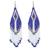 Colorful Native American Beaded Earrings