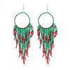 Colorful Native American Beaded Earrings