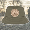 Personalized Name Hunting Hat Deer America Flag