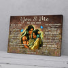 Personalized Native American Couple You And Me We Got This Canvas Prints