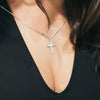 Personalized Valentine's Gifts For Him To My Man Stainless Cross Necklace