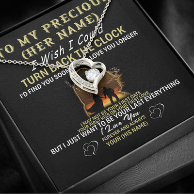 Personalized Valentine's Day Gifts My Precious Wife Forever Love Necklace