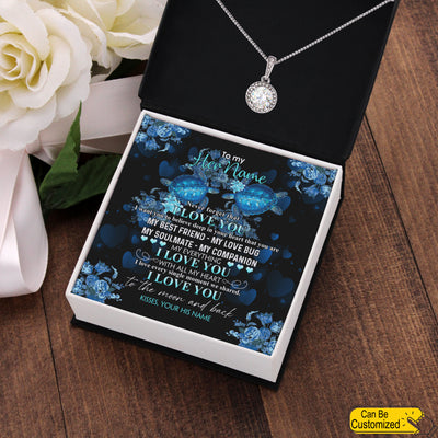 Personalized Valentine's Day Gifts Kisses To My Wife Eternal Hope Necklace