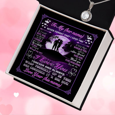 Personalized Valentine's Day Gifts Forever And Always Eternal Hope Necklace