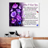 When I Lost You I Wish I Could See You One More Time Butterfly Canvas Prints PAN05541