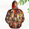 Native American Indian Chief 3D Hoodie PAN3HD0159