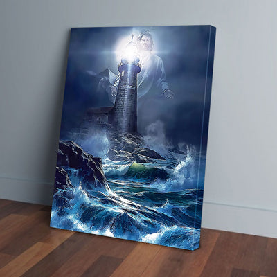 Lighthouse And God Canvas Prints PAN15287