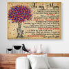 To My Mom I Know How It Can Feel Like Daughter Tree Canvas Prints