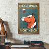 Wine And Horse Canvas Prints