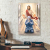 Nurse And Jesus Canvas Prints PAN12138