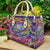 Peace Symbol Colorful Purse Tote Bag Handbag For Women