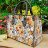 Flower Pomeranian City Purse  Tote Bag Handbag For Women