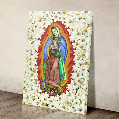 Virgin Mary Our Lady Of Guadalupe Canvas Prints