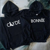 Valentine Day Gifts - Couple Hoodie - Clyde And Bonnie PAN2HD0035