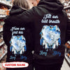 Couple Hoodie Personalized Till Our Last Breath Wolf