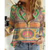 Hippie Love Vintage Best Unique Women Casual Shirt PANCAS026
