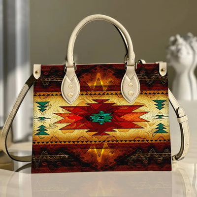 Native American Southwest Symbol Purse Tote Bag Handbag For Women PANLTO0054