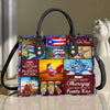 Puerto Rico Rican Leather Tote Bag Handbag For Women