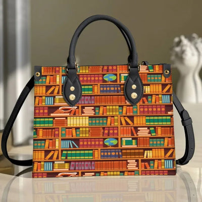 Book Lover Library Librarian Purse Tote Bag Handbag For Women
