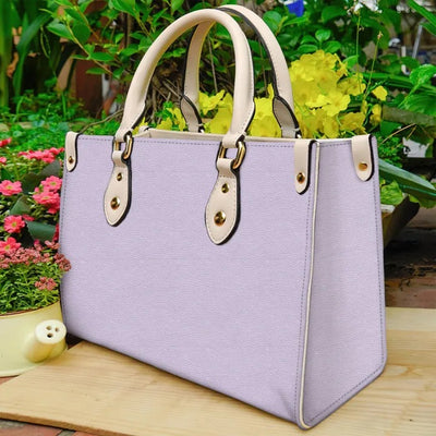 Purple Cotton Candy Pastel Purse Tote Bag Handbag For Women
