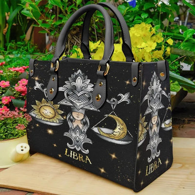 Libra Zodiac Mystery Purse Tote Bag Handbag For Women