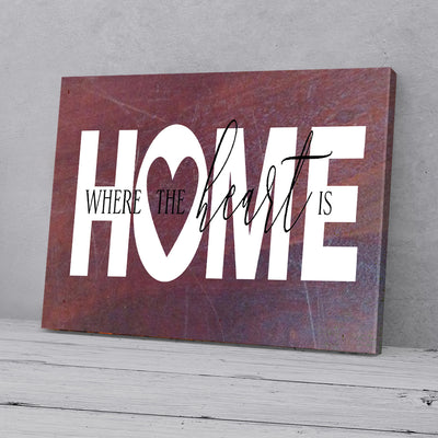 Home Where The Heart Is Canvas Prints PAN13558