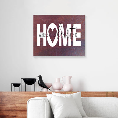 Home Where The Heart Is Canvas Prints PAN13558