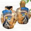 Personalized Native American Girl 3D Hoodies