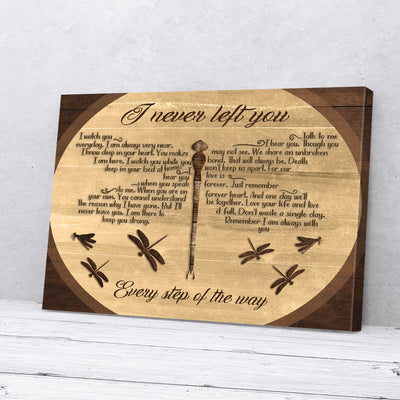 I Never Left You Dragonfly Canvas Prints PAN05482