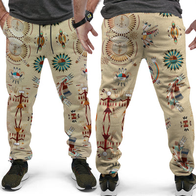 Native American Feather Long Pant