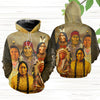 Native American 3D Hoodie The Original Founding Fathers